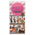Marana Cusco Dark 100% chocolate bar in pink wrapper