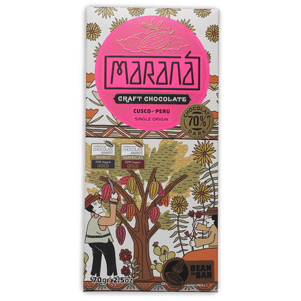 PSA10 チョコレート・ヘヴン　フェイタル カーマ Marana Cusco 70% Dark Chocolate Chuncho Peru – Bar & Cocoa