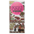 Marana Cusco Dark 80% craft chocolate bar, pink white wrapper, Peru origin