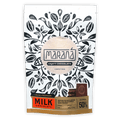 Marana Mini Square Bites Milk 50% chocolate in leaf-patterned pouch