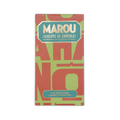 Marou Maison Popped Rice 65% dark chocolate bar in red green foil