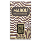 Marou Vietnamese Coffee Milk Chocolate 44% bar with café sữa wavy wrapper