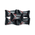 Mayana peppermint mini chocolate bars in black red geometric wrap