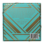 Mayana turquoise gold geometric caramels gift box 9 pcs with ribbon