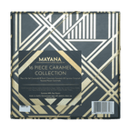 Mayana Chocolate 16-piece caramel collection in black gold box
