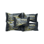 Black and gold Mayana Chocolate Mini Coconutty Bar minis