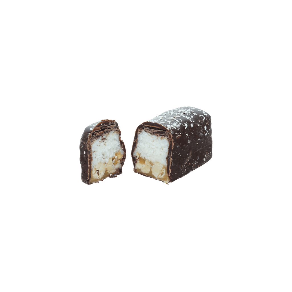 Mayana Chocolate Mini Coconutty Bar with creamy center and nuts