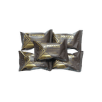 Mayana Chocolate Mini Coffee Break Bar in dark brown gold foil packaging