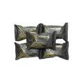 Black and gold Mayana Chocolate Mini Monkey Bar mini bars
