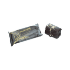 Mayana Chocolate Mini Monkey Bar in sleek black foil with gold accents