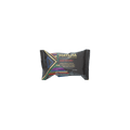 Mayana Chocolate Mini Pride Bar, 48g black foil with rainbow accents