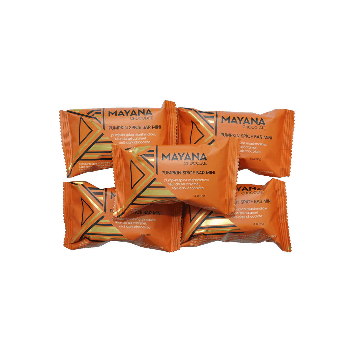 Mayana Chocolate Mini Pumpkin Spice Bar