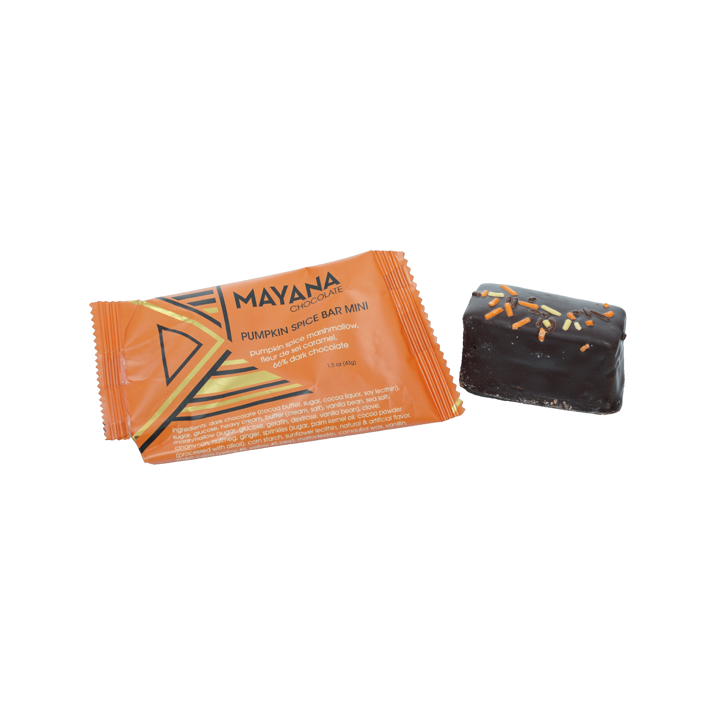 Mayana Chocolate Mini Pumpkin Spice Bar (Seasonal)