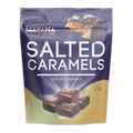 Mayana chocolate salted caramels bag, 10 pcs, purple gold pouch