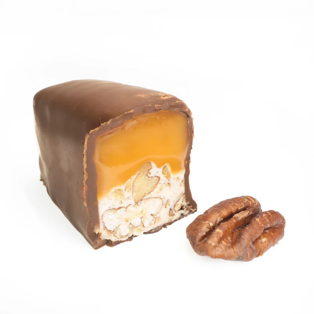 Mayana Chocolate Mini Pecan Paradise with caramel, nougat and nuts