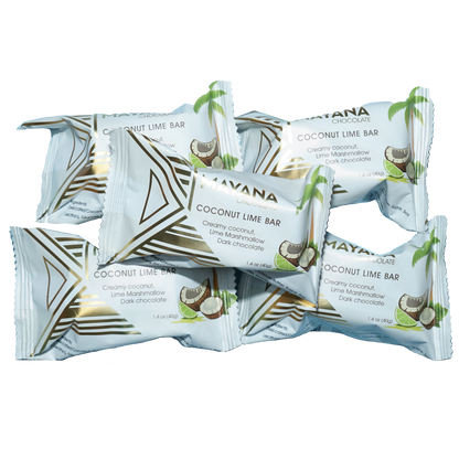 Mayana Chocolate Mini Coconut Lime Bar