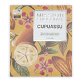 Mission Chocolate Cupuacu 70% dark chocolate bar in yellow wrapper