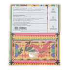 Mission Chocolate Escuro 85% with vibrant geometric floral packaging