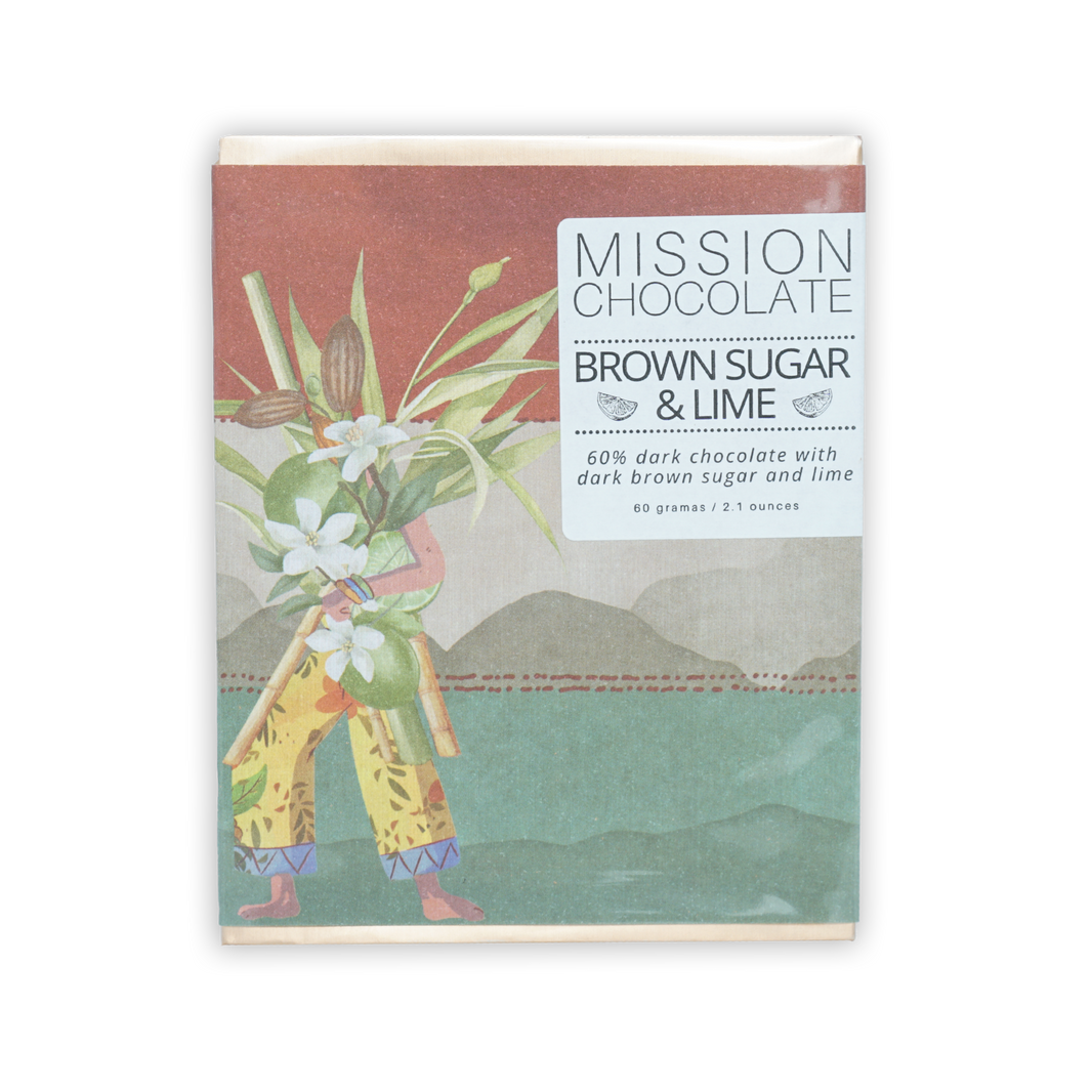 Mission Chocolate Brown Sugar & Lime 60%