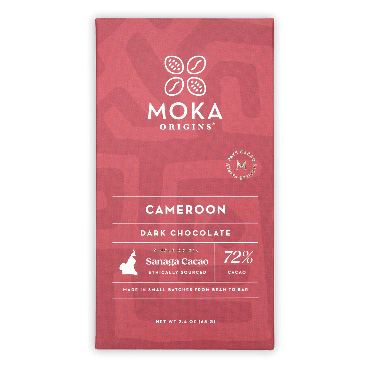 Moka Cameroon 72% Dark Chocolate Bar – Bar & Cocoa