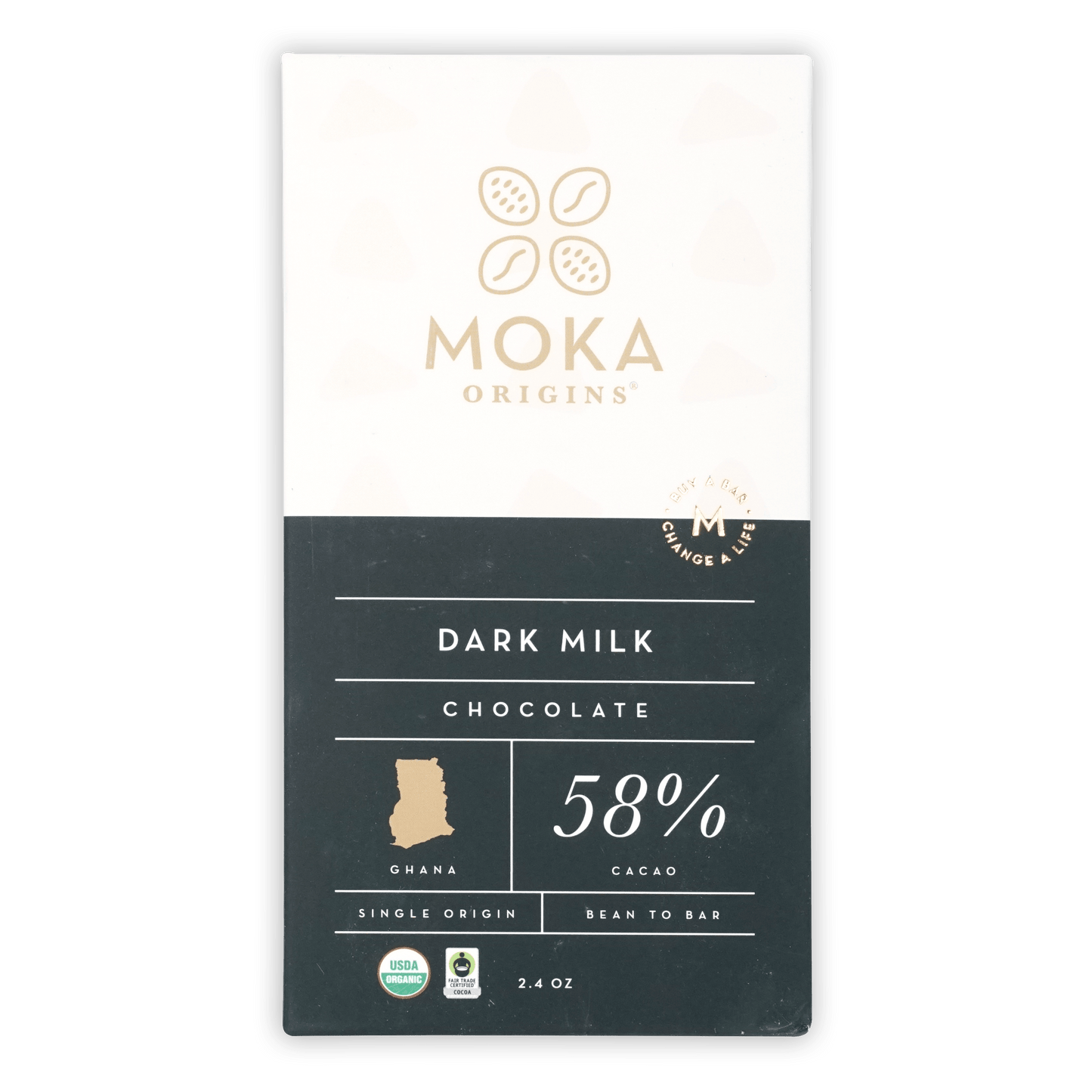 Moka Dark Milk 58%