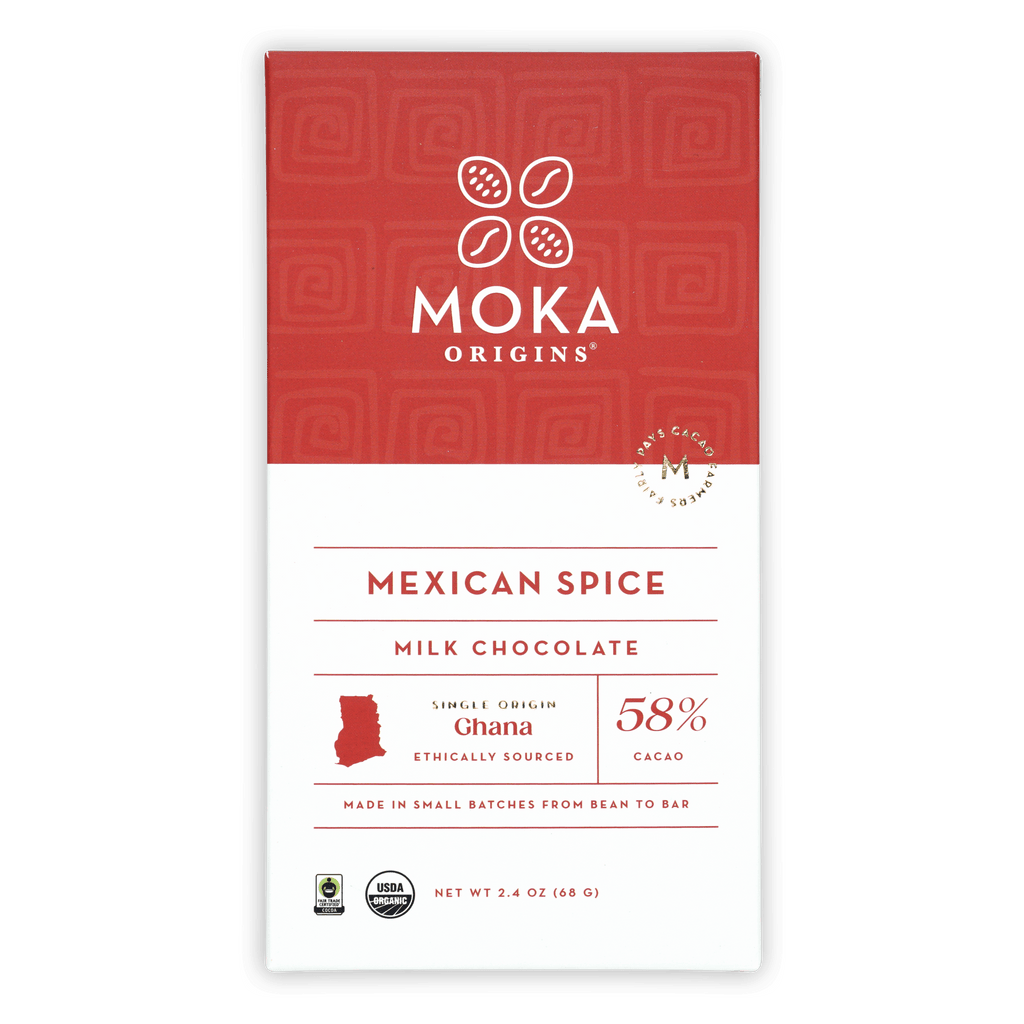 Moka Mexican Spice Milk Chocolate 58% (Seasonal)