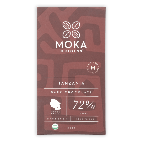 MOKAページ① Moka Tanzania 72% Dark Chocolate Bar Single Origin