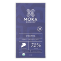 Moka Origins Uganda dark chocolate bar, 72% cacao, single origin bean-to-bar