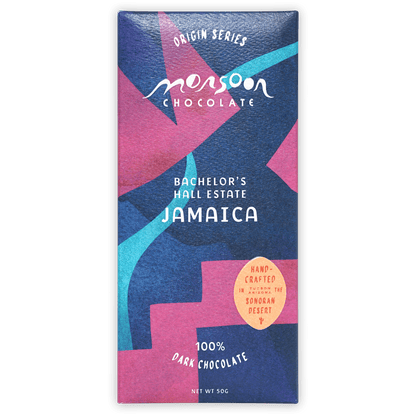 Monsoon Chocolate Bachelor's Hall Estate Jamaica Dark 100%