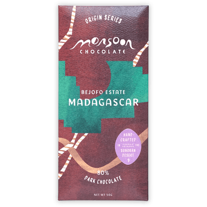 Monsoon Chocolate Bejofo Estate Madagascar Dark 80%