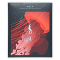 Naive Cola Dark Chocolate 65% limited edition black box with cyclist art