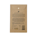 A brown kraft paper wrapper with gold foil for nearynogs dark salt water days 65 percent chocolate bar with caramel butter toffee salt flavor