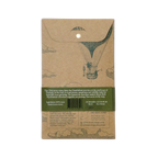 Kraft paper-wrapped nearynogs dark thailand 100% thai cacao bar with green label and hot air balloon illustration