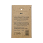 Brown kraft paper wrapper for nearynugs dulaman dark chocolate bar with irish seaweed and gorseflower 70 percent