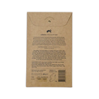 NearyNogs Lunasa dark chocolate bar with lavender 60 percent cacao in brown kraft paper with silver emblem