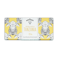 Omnom Dark Milk of Tanzania 65% yellow white bar with cow design