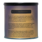 Ora Provisions Cacao Triple Fat Powder 100% in purple-orange gradient can