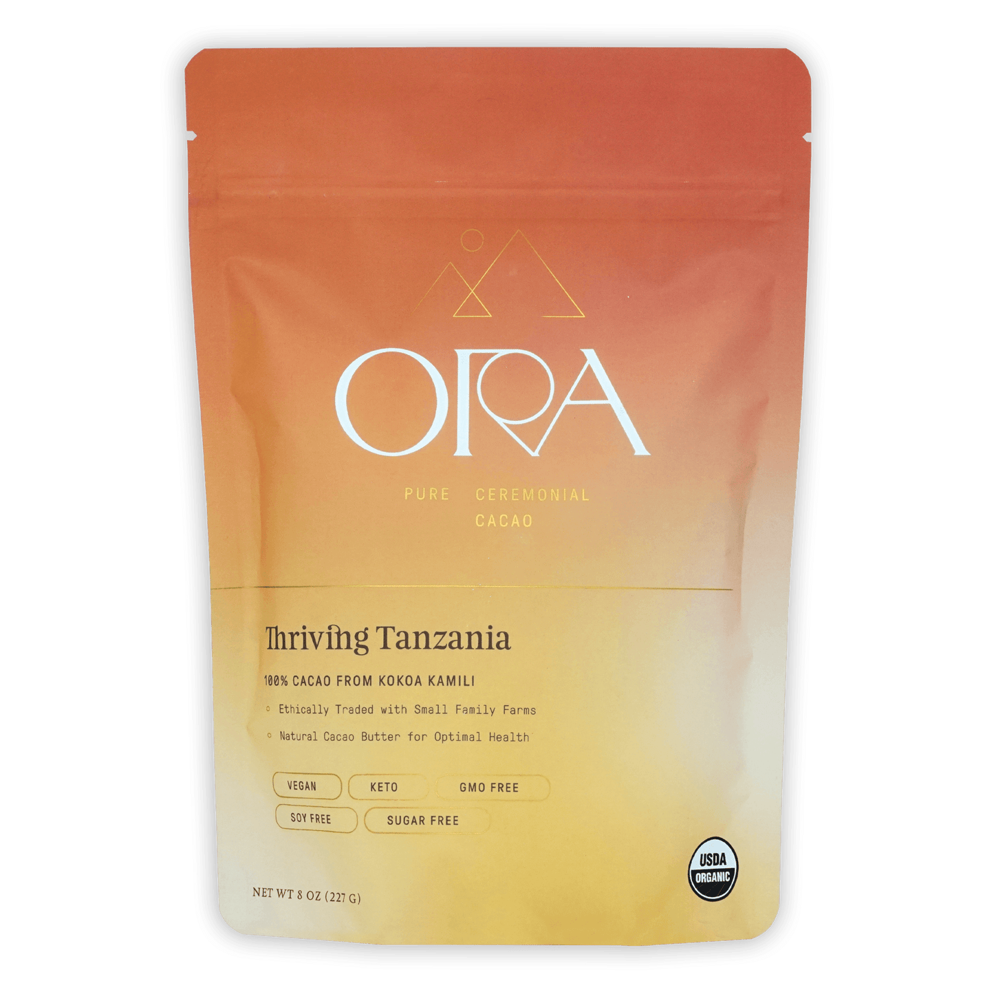 Ora Ceremonial Cacao Thriving Tanzania 100%