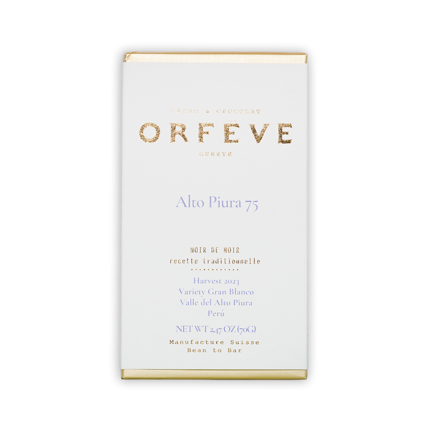 Orfeve Dark Alto Piura Peru 75%