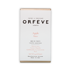Orfeve Genève dark chocolate bar box with apple mace flavor, no added sugar