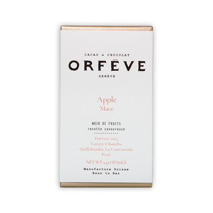 Orfeve Dark w/ Apple & Mace (No Added Sugar) 64%
