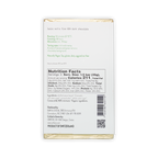 Orfeve Dark L’Esterre Grenada 80% white wrapper back with nutrition facts