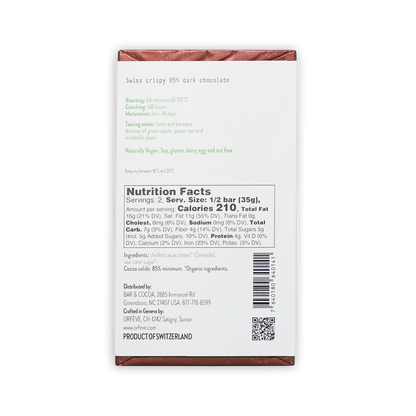 Orfeve Dark Brut (Rough Ground) L'Esterre Grenada 85%