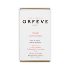Orfève dark chocolate bar with peach espelette pepper, no added sugar, 64%