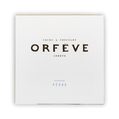 Orfeve Dark Chocolate Peru Tasting Box (48 pcs)