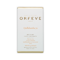 Orfeve Dark Quillabamba Peru 70% white chocolate bar box with gold foil