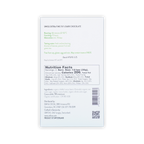 Back of a white Orfeve 70% dark chocolate box showing nutrition facts, ingredients, tasting notes, and a barcode.