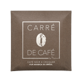 Pralus Carre de Cafe Noir: brown square dark roast Brazilian Arabica beans