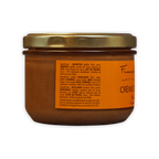 Pralus Hazelnut Cream jar with gold lid and smooth orange-brown spread