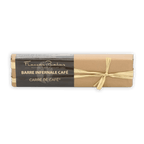 Pralus Infernale Coffee Bar by François Rialus, beige-wrapped rectangular chocolate bar